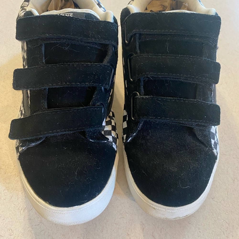 Vans, Dustin Dollin Black and White Checkered, no skool 3 strap